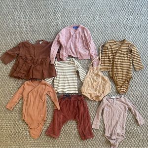 Lot of 6 mo’s - 2 yr baby clothes 
Petite Bateau, Rylee and Cru, Quincy Mae, etc